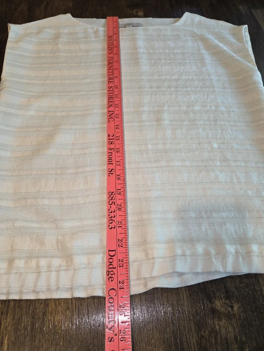 LOFT White Boatneck Short Sleeve Textured‎ Top
